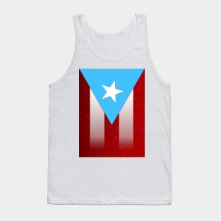 Starry Puerto Rico Flag Tank Top